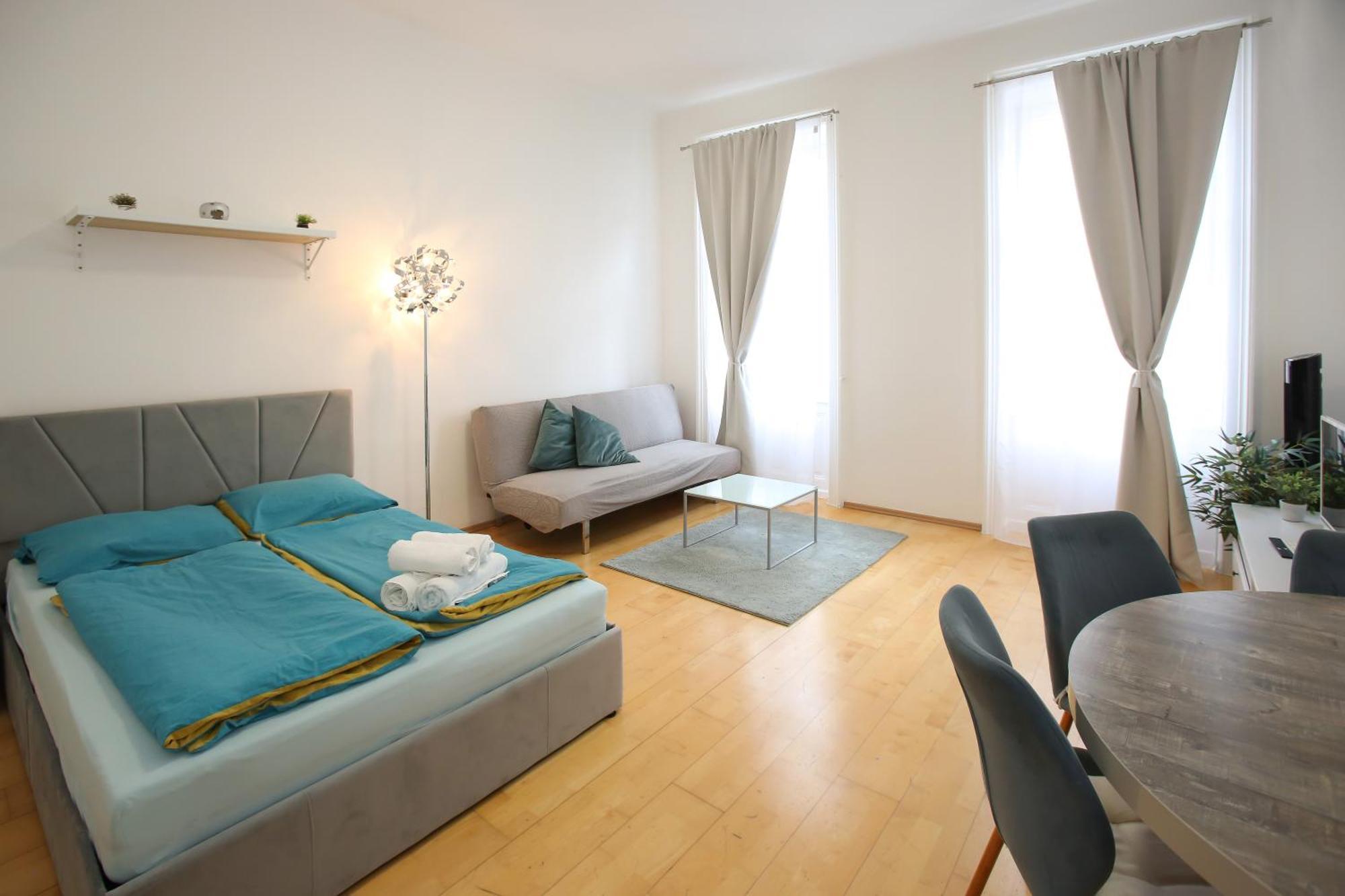 Downtown Bliss Modern Retreat With Free Parking And Fast Internet 600 Mbits Appartement Wenen Buitenkant foto